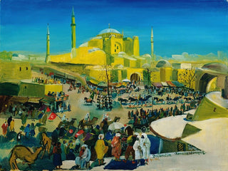 The Selamlik in Constantinople - Oskar Laske — artwork view