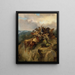 The King Erik Väderhatt - Oskar Leonard Anderson — framed artwork on a wall