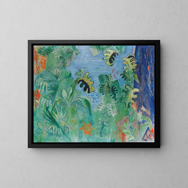 Symphony in G - Oskar Moll — framed artwork on a wall