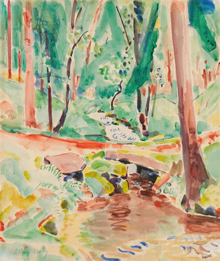 Oskar Moll - Waldbach II.webp