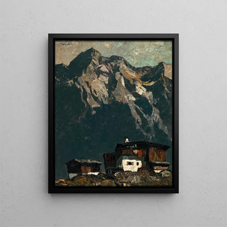 Oskar Mulley - Bauernhof im Hochgebirge.webp