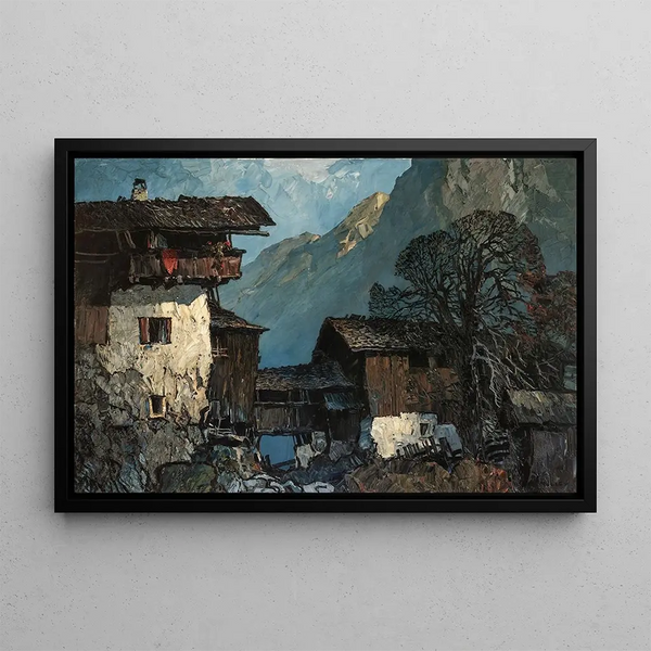 View - Oskar Mulley — framed artwork on a wall
