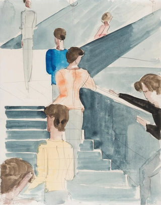Oskar Schlemmer - Bauhaus Stairway.webp