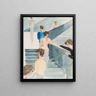 Oskar Schlemmer - Bauhaus Stairway.webp