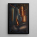 in front of the mirror - Oskar Schlemmer — framed artwork on a wall