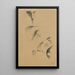 Rencontre - Oskar Schlemmer — framed artwork on a wall