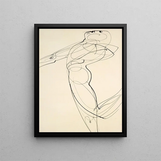 Oskar Schlemmer - Figure Bending Backwards.webp