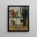 Gas station - Oskar Schlemmer — framed artwork on a wall