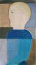 Figure in bust turned to the left - Oskar Schlemmer — artwork view