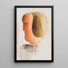 Tête tournée vers la gauche - Oskar Schlemmer — framed artwork on a wall