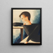 Meditator - Oskar Schlemmer — framed artwork on a wall