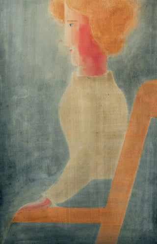 Oskar Schlemmer - Sitzende nach links.webp