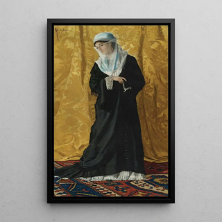 Osman Hamdi Bey - A Lady Of Constantinople.webp