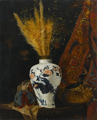 Osman Hamdi Bey - Flowers in a White Vase.webp