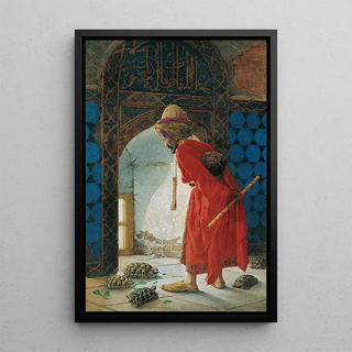 Osman Hamdi Bey - The Tortoise Trainer.webp
