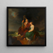 Ossian and Malvina - Johann Peter Krafft — framed artwork on a wall