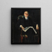 Boris Alexandrovitch Bakhmeteff Russian Ambassador - Ossip Perelman — framed artwork on a wall
