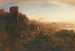 Ambiance du soir dans les monts Albains - Oswald Achenbach — artwork view