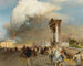 Eruption of Vesuvius - Oswald Achenbach — artwork view