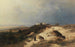 Bétail paissant au bord du lac - Oswald Achenbach — artwork view