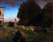 in the Villa Borghese Park - Oswald Achenbach — artwork view