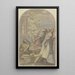 Job dans le malheur - Oswald Schauer — framed artwork on a wall