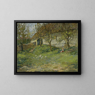 Landscape Painting - Otakar Lebeda — framed artwork on a wall