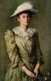 Portrait of Hélène Roederstein, the sister of the painter - Ottilie Wilhelmine Roederstein — artwork view