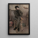 Portrait of a painter in a Parisian studio - Ottilie Wilhelmine Roederstein — framed artwork on a wall