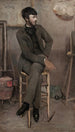 Portrait of a painter in a Parisian studio - Ottilie Wilhelmine Roederstein — artwork view