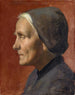 Portrait of an Old Woman - Ottilie Wilhelmine Roederstein — artwork view