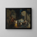 The Death of Cleopatra - Ottmar Elliger the Younger — framed artwork on a wall