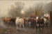 Chasser les vaches de l'étable - Otto Bache — artwork view