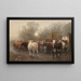 Chasser les vaches de l'étable - Otto Bache — framed artwork on a wall
