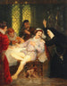 La prima donna Leocadi Gerlach and the chamber singer Christian Hansen in Don Juan - Otto Bache — artwork view