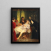 La prima donna Leocadi Gerlach and the chamber singer Christian Hansen in Don Juan - Otto Bache — framed artwork on a wall