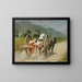 Scirococo Painting - Otto Bache — framed artwork on a wall