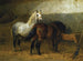 Horses in the stable - Otto Eerelman — artwork view