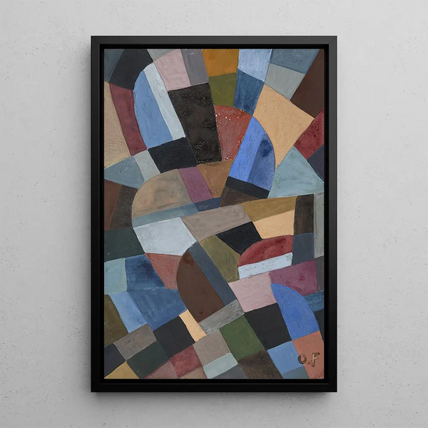 Composition - Otto Freundlich — framed artwork on a wall