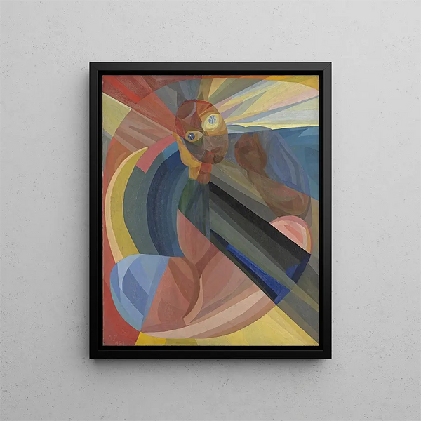 La mère - Otto Freundlich — framed artwork on a wall