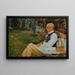 Eduard Triesch and his wife Hilde Triesch - Otto Friedrich — framed artwork on a wall