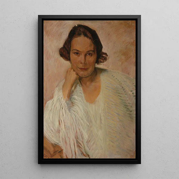 Elle Lanzer - Otto Friedrich — framed artwork on a wall