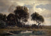 Autumn Landscape Painting near Schleissheim - Otto Fröhlicher — artwork view