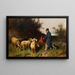 Encounter dangereux - Otto Gebler — framed artwork on a wall
