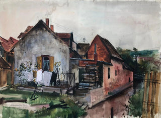 Albersweiler in Palatinate - Otto Geigenberger — artwork view
