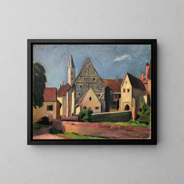 Des Franconies - Otto Geigenberger — framed artwork on a wall