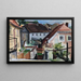 Bautzen in Saxony - Otto Geigenberger — framed artwork on a wall