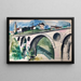 Viaduc de Gurglbach près de Reith, près de Seefeld au Tyrol - Otto Geigenberger — framed artwork on a wall
