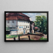 Houses in Franconia - Otto Geigenberger — framed artwork on a wall