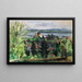 Starnberg vu d'en haut - Otto Geigenberger — framed artwork on a wall